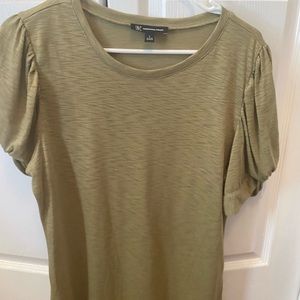 INC short sleeve puffy shirt